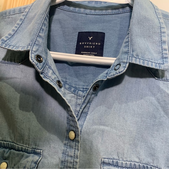American Eagle Outfitters Boyfriend Shirt - Picture 5 of 7